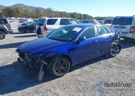 2021 Hyundai Elantra Sel из США, поврежденный, VIN KMHLM4AG0MU114322